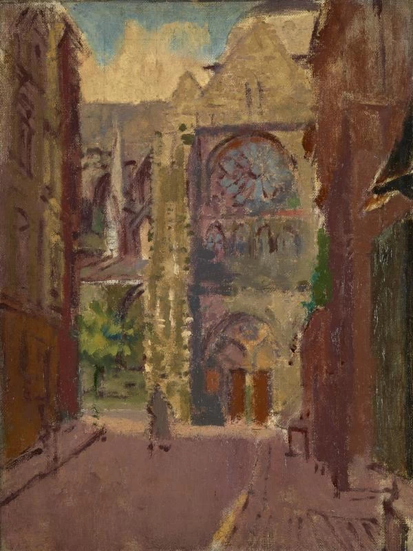 La Rue Pecquet, Dieppe - National Galleries of Scotland